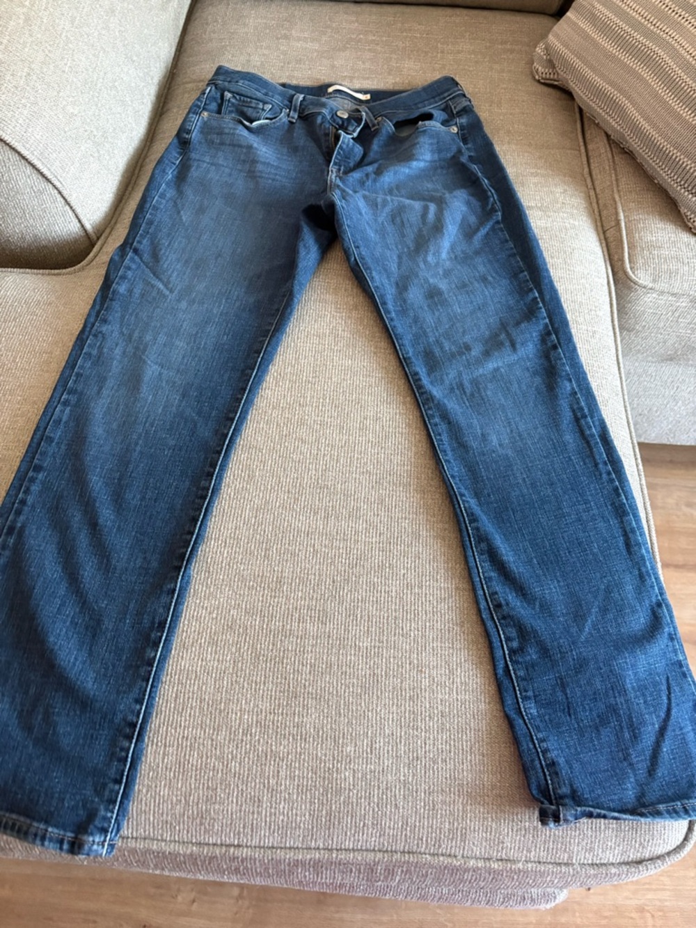 Levi’s Straight Leg Dark Indigo Jeans